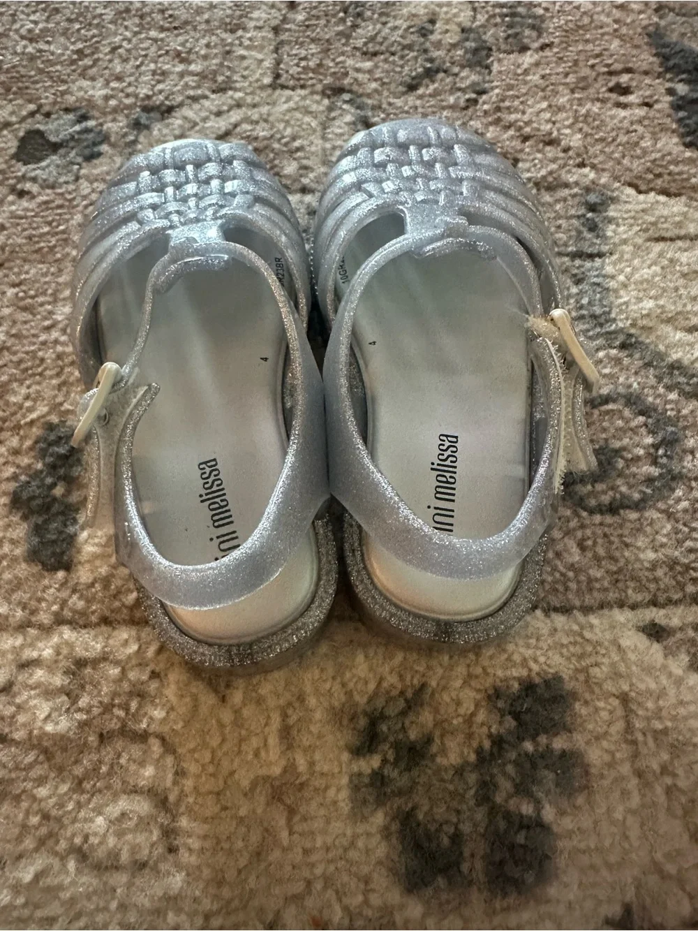 Mini Melissa sparkling silver